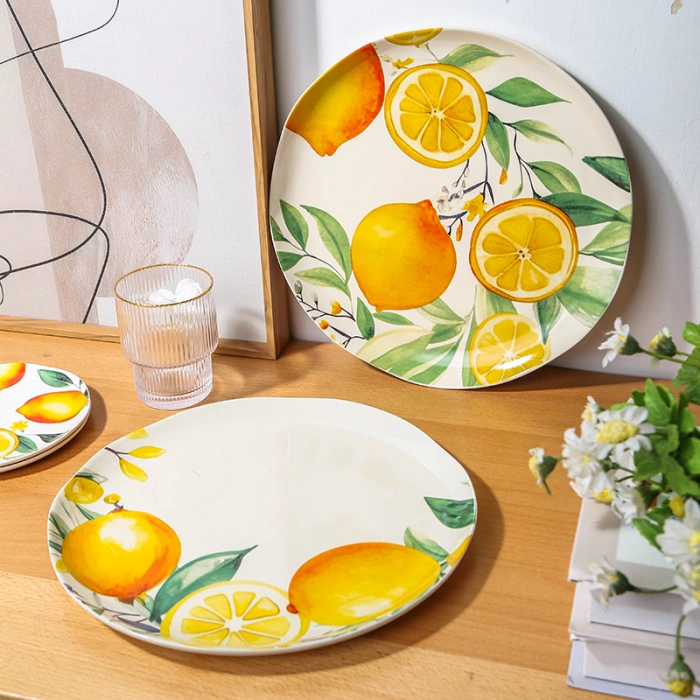 Custom Matte Ceramic Plate Wholesale3