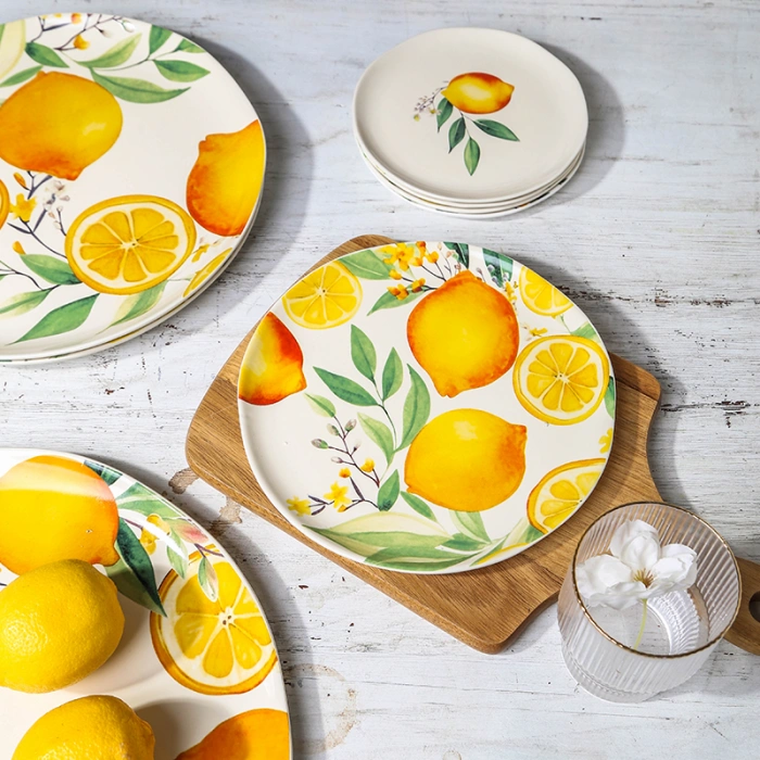 Custom Matte Ceramic Plate Wholesale4