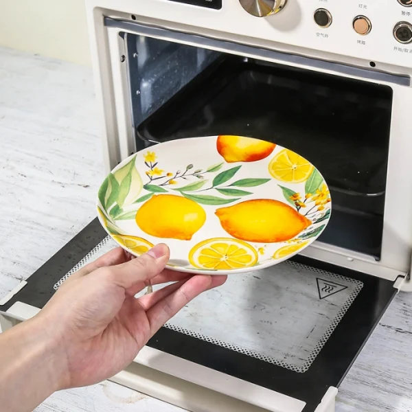 Custom Matte Ceramic Plate Wholesale5