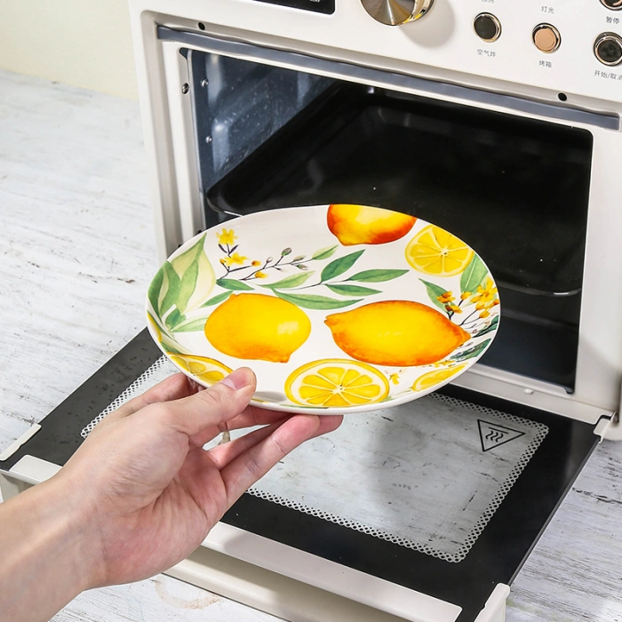 Custom Matte Ceramic Plate Wholesale5