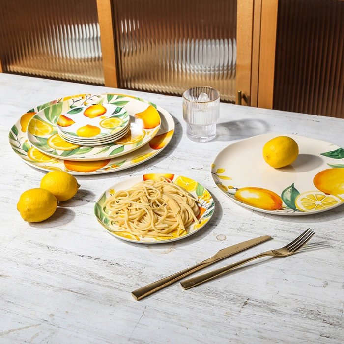 Custom Matte Ceramic Plate Wholesale8