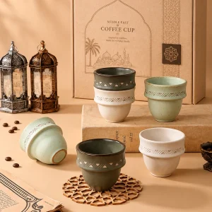 Custom Ceramic Espresso Cups (4)