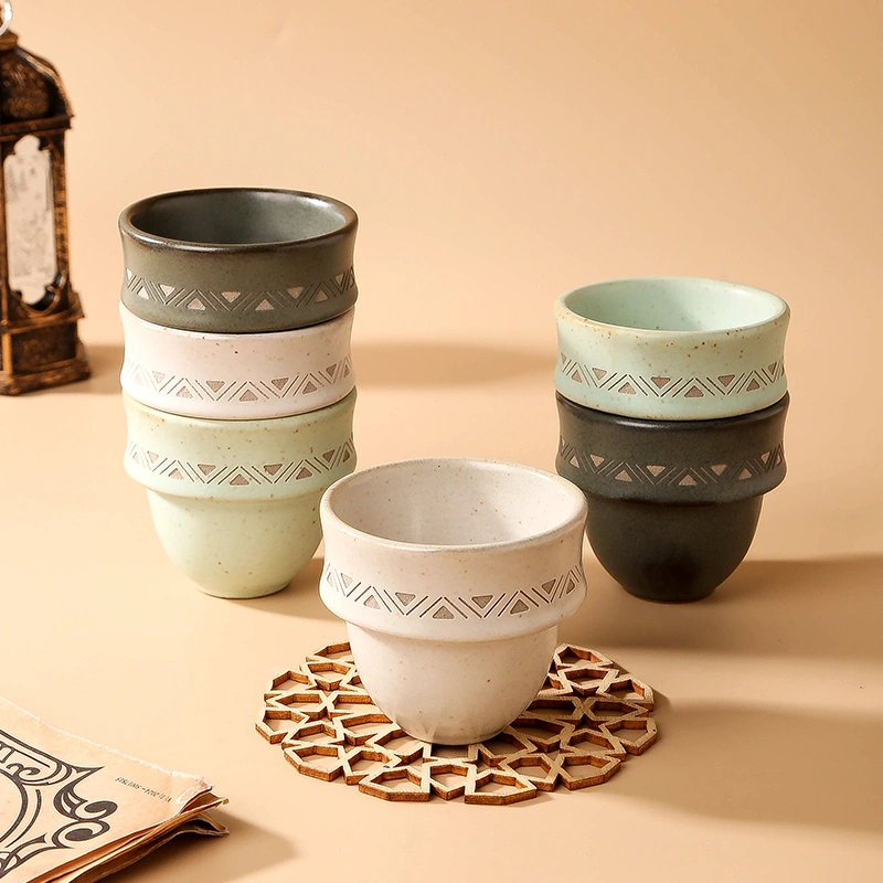 Custom Ceramic Espresso Cups (6)