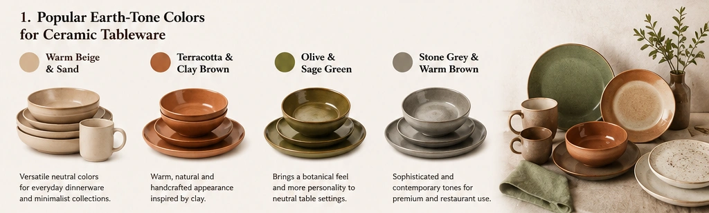 Earth-Tone Ceramic Tableware Trends (2)