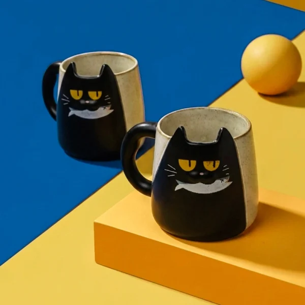 Custom Ceramic Cat Mug (2)