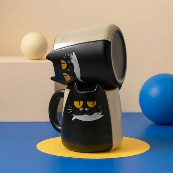 Custom Ceramic Cat Mug (3)