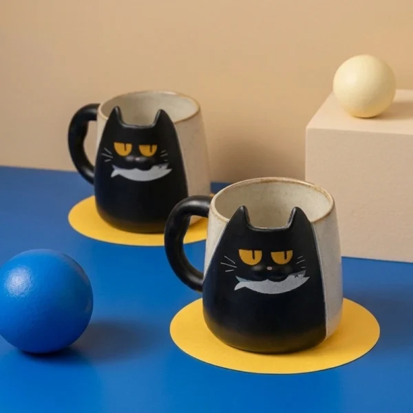 Custom Ceramic Cat Mug (4)