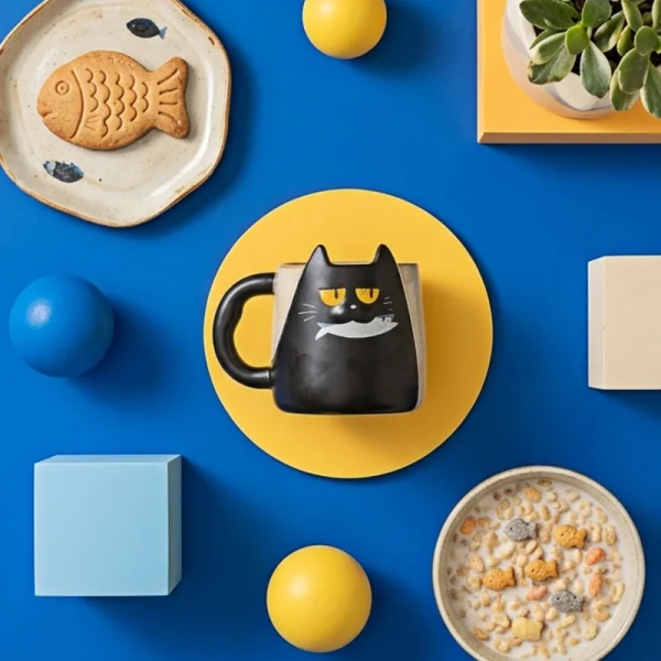 Custom Ceramic Cat Mug (6)