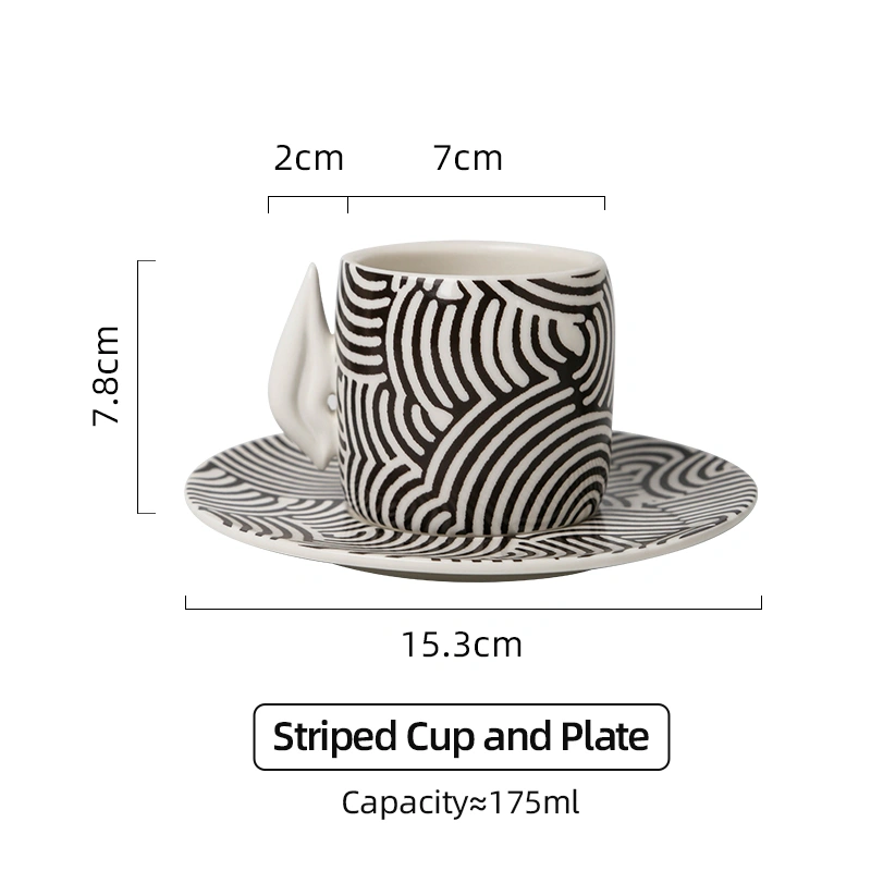 Custom Coffee Cup and Saucer Sets (12)