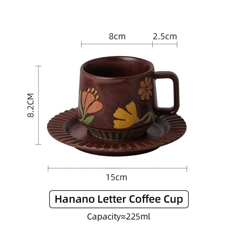 Wholesale Coffee Cup and Saucer Set (13)