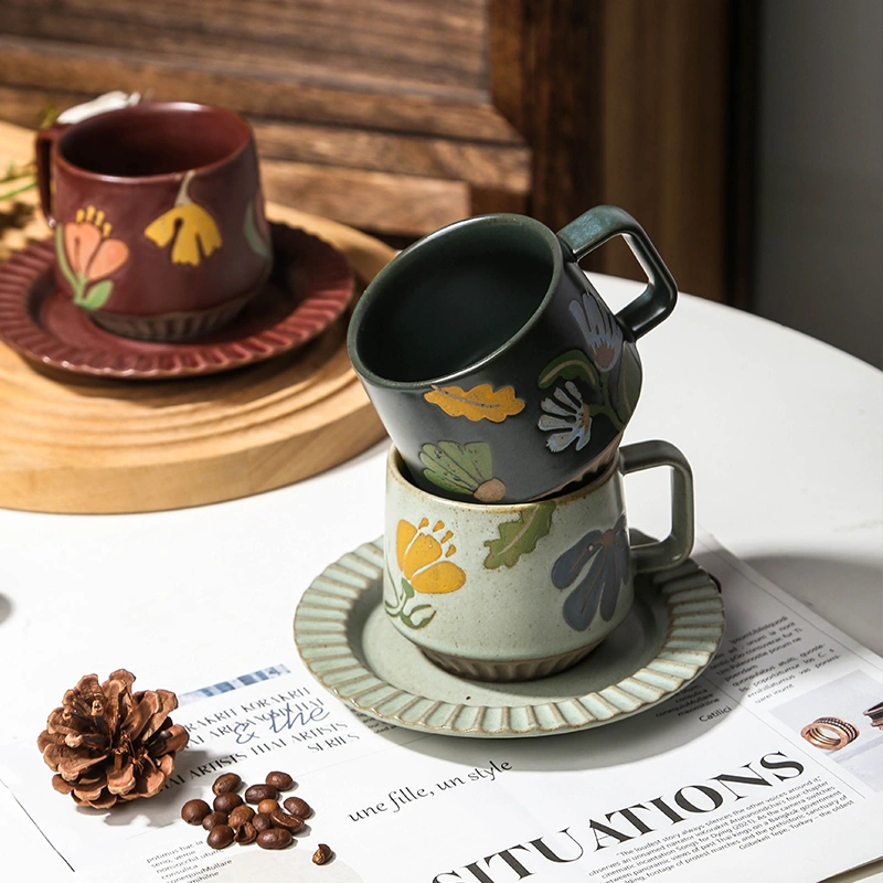 Wholesale Coffee Cup and Saucer Set for Cafés and Hotels - الصورة 3