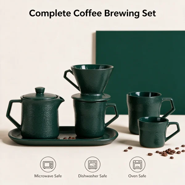 Wholesale Coffee Serving Set (4)